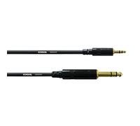 CORDIAL Cable audio stereo minijack/jack 1,5 m Cable AUDIO Essentials Mini-Jack