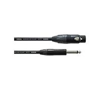 CORDIAL Cable audio XLR Female/jack mono 2,5 m Cable Microfono Select Asimétrico Standard