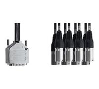 Cordial Cable de interfaz sub-D/8 jack estéreo 1,5 m