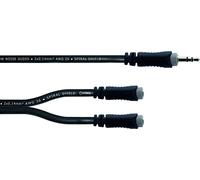 CORDIAL Cable ECL EY0.3WYY Cable adaptador Elements Mini-Jack / Jack