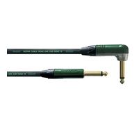CORDIAL Cable Guitarra jack recto/angular 6 m verde Cable INSTRUMENT Peak Standard