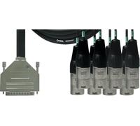CORDIAL Cable interface sub-D/8 XLR Males 1,5 m Cable Cable Digital multipar Studio conexión Tascam