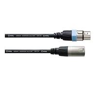 CORDIAL - CCM 1,5 FM - Microphone Cable XLR Male 3-pole to XLR Femelle 3-pole - 1,50 m