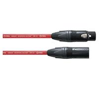 CORDIAL Cable micro XLR 10 m rojo Cable Microfono Select simétrico Standard