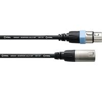 CORDIAL Cable micro XLR 5 m Cable Microfono Essentials simétrico Rean
