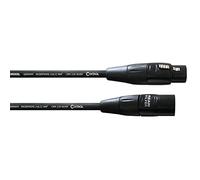 CORDIAL Cable micro XLR 5 m Cable Microfono Essentials simétrico Rean plata