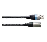 CORDIAL Cable micro XLR 50 cm Cable Microfono Essentials simétrico Rean