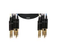 CORDIAL - CML 8-0 VV 3 C - Audio Cable 8x Stereo Jack 6,35 mm vers 8x Stereo Jack 6,35 mm - 3,00 m