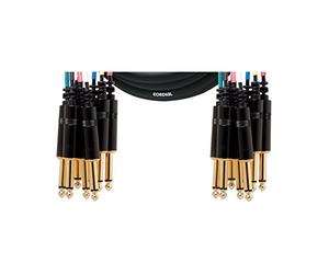 CORDIAL Cable multipar 8 jack mono/8 jack mono 3 m Cable AUDIO multipar
