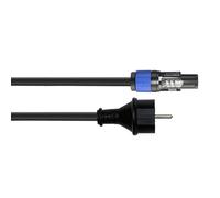 CORDIAL Cable PowerCON/Schuko 3 m Cable de alimentación Powercon Standard