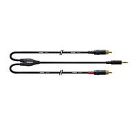 CORDIAL Cable Y adaptador minijack/2 Rca lungo 1,5 m Cable adaptador Essentials Mini-Jack / RCA