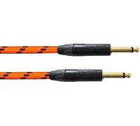 BLACKLIGHT 3PPO - Cable de instrumentos BLACKLIGHT PP, 3 m, naranja, 6,3 mm mono d