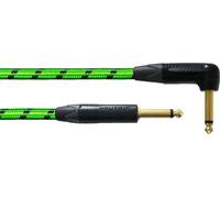 BLACKLIGHT 6PRG - Cable de instrumentos BLACKLIGHT PR, 6 m, ancho, verde, jack mon