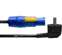 Cordial CFCA 3 SRC Powercon - Cable conector (conector tipo A hembra a conector macho tipo schuko, longitud 3 m)