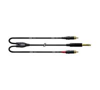 Cordial CFY 0,9 VCC - Cable para instrumentos (RCA jack 6,3 mm, stereo)