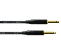 Cordial CII5PP - Cable para guitarra jack (6.3 mm, mono, 90 cm), color negro