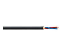 Cordial CMK 250 - Cable para micrófono (2 unidades, 0,50 mm²), color negro