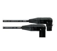 CORDIAL - CPM0.5FRMR - Cable de micrófono XLR hembra acodado XLR macho 0,5 m, conectores NEUTRIK, Select