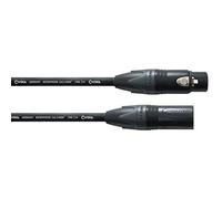 CORDIAL - CPM7.5FM-234 - Cable de micrófono XLR NC3 XX h/m 7,5 m de baja resistencia, Conectores NEUTRIK, Select