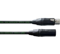 CORDIAL - CRM15FM - Cable de micrófono XLR NC3 XX f/m, 15 m, especial touring, conectores NEUTRIK, Peak
