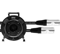 CORDIAL - CSE75NN7A-PURLRUN-SD - Enrollador de cable de red CAT 7A etherCON S/FTP 75 m, conectores NE8MX6 - enrollador SCHILL