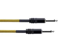 CORDIAL - ECL EI3PP-TWEED-YE - Cable Guitarra jack 3 m tweed amarillo