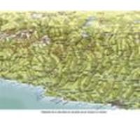 Cordillera Cantábrica. Asturias y Provincias limítrofes.: Mapa topográfico Excursionista.