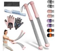 Cordless Battle Ropes, Adjustable Ropeless Battle Ropes for Home Gym,Quiet&Space-Saving,Cordless Battle Rope for Full Body Training and Strength,Portable Fitness Equipment for All Fitness Levels (A)