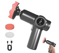 Cordless Car Buffer Polisher, Rechargeable Car Waxing and Polishing Machine, Mini Buffer Polisher Kit for Cars Boat Detailing, Premium Quality, Durable (Basic)