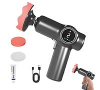 Cordless Car Buffer Polisher, Rechargeable Car Waxing and Polishing Machine, Mini Buffer Polisher Kit for Cars Boat Detailing, Premium Quality, Durable (Advanced)
