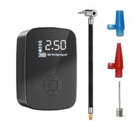 Cordless Car Tire Inflator - Wireless Smart Digital Air Pump | Rechargeable Multifunctional Compressor with Auto ShutOff | LED Light Preset Pressure Quick Inflation Tool