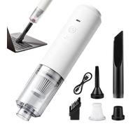 Cordless Car Vacuum - Rechargeable Handheld Air Duster | Mini Car Vacuum for Vehicle Interior Detailing Desk Sofa Keyboard