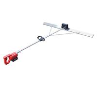 Cordless Concrete Wet Screed - 6000 RPM 150CM Blade Vibrating Finishing Tool, 2-Battery Electric Cement Vibrating Machine