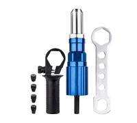 Cordless Electric Drill Riveter Inserte Nut Tool - Heavy-Duty Pop Remache de taladro con hardened para reparación de metal de aluminio, HVAC, DIY & Light Automotive