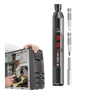 Cordless Electric Screwdriver, 3x17.6cm Precision Anti-Slip Grip 3 Torque Setting | Ergonomic Battery Operated Screwdriver Rechargeable - For Homeowners Model Makers Furniture Assembly