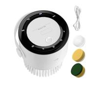 Cordless Electric Scrubber - 1200mAh Rechargeable Cleaning Brush | Handheld Power Brush with 3 Interchangeable Heads, Automatic Cleaning Tool For Shower Wall Tub Grout Countertop Home