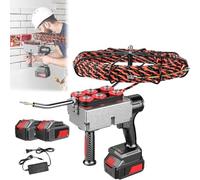 Cordless Electric Wire Puller with Brushless Motor,Automatic Cable Threader for Wall Wiring,Stepless Speed
