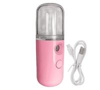 Cordless Face Steamer - Portable Facial Device, Travel Skin Tool | Handheld Cleaning Moisturizing Beauty Equipment, Compact Wireless Nano Ionic Mist Atomizer With Rechargeable Battery