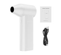 Cordless Handheld Blower - Rechargeable Cleaning Tool for Electronics | Electric Air Power with Strong Wind Flow & Portable Compact Build for Computer Detailing, Home Spaces and Barber Shop