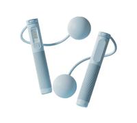 Cordless Jump Rope - Speed Skipping Rope with Digital Display and Counter, Helps Track Jumps and Calories for Indoor Workouts, Weighted Jump Ropes Home Gym Design for Easy Use