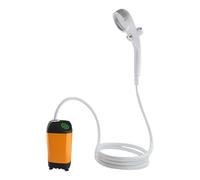Cordless Portable Camping Shower Rechargeable Electric Sprayer ABS Handheld Bathing Rinse 3000mAh Battery Powered 12.5x7cm Dormitory Backpacking Construction Rental Hygiene Washer Outdoor Travel