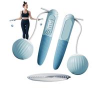 Cordless Skipping Rope, Digital Jump Rope, LCD Counter Adjustable Weighted Fitness Accessory For Kids Adults Sports Training Equipment Workout Gear Component Athletic Exercise Set Tool