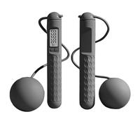 Cordless Skipping Rope | Digital Wireless Jump Rope | Weighted Gravities Ball Jump Rope | Led Display Jumper Timer | Adjustable Rope Cordless Ball Rope | Portable Cordless Jump Rope For Home Workout