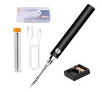 Cordless Soldering Iron, Precision Welding Pen, 0,78 x 5,51 pulgadas Size 3-Speed Heat Settings, Recargable Solder Tool for Industrial Craft Use, Electrical Projects