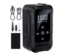 Cordless Tire Inflator, Portable Air Pump, Auto Shut-Off Tire Pump, High Pressure Inflator for Car Motorcycle Bicycle, Camping, Garage, Home, Travel Use