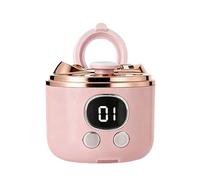 Cordless Toenail Cutter - Quiet Automatic Nail Polisher with Soft LED Glow, Ergonomic Grip for Children Elderly Men Women, Smooth Filing Function, Ideal for Home Travel Personal Care