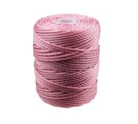 Cordn de cuentas pesado C-Lon Tex 400, color rosa, carrete de 1,0 mm y 39 yardas