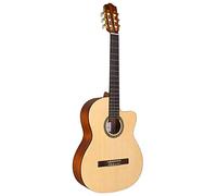 Cordoba C1M-CE Guitarra clásica de cuerda de nailon acústico-eléctrica, natural, serie Protégé