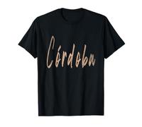 Córdoba España Diseño Vintage Elegante Camiseta