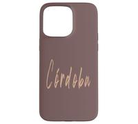 Córdoba España Diseño Vintage Elegante Carcasa para iPhone 15 Pro MAX